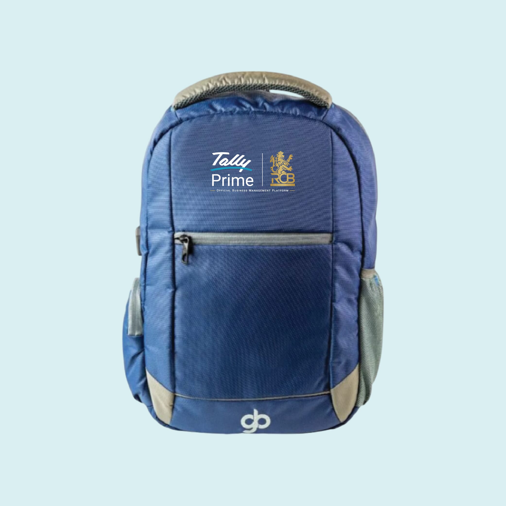 Greys&Blues Jadia Laptop Bag-Blue with Grey- 22L